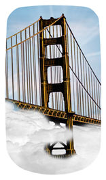 DAROYAL-124-BL Crossing Over (Bridge) Blue